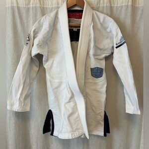 93 Brand White Jiu-Jitsu Gi Jacket and Pants Hooks Size F3